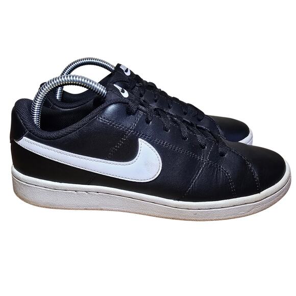 Nike Court Royale 2 Next Nature Black and White Mens Size 7.5 Womens 9 Great! - Picture 3 of 8
